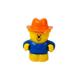 Traktor s vlečkou a zvukom + farmár a zvieratká